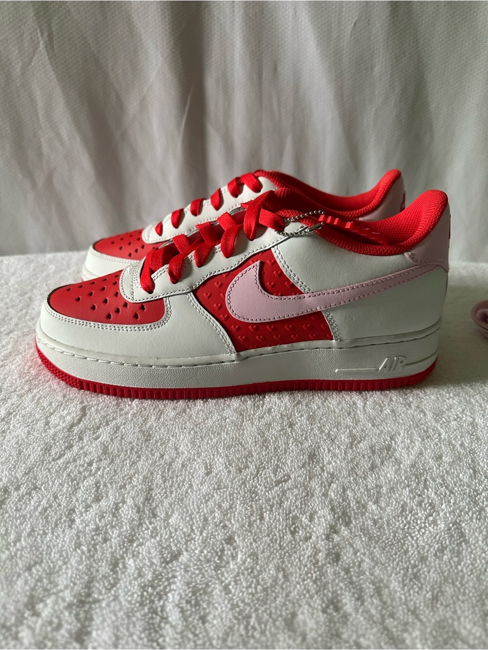 Nike Air Force 1 BG Valentines Day 2025 Pink Foam GS 7Y Womens 8.5 New